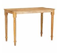 Coffee Table Brown Solid Mango Wood Living Room Furniture Modern Wooden vidaXL