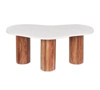 Coffee Table CASABLANCA Marble White