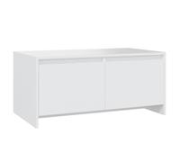 vidaXL Coffee Table 90x50x41.5 cm Engineered Wood White