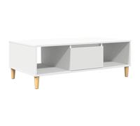 vidaXL Coffee Table White 102 x 55 x 35 cm Engineered Wood, White