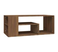 vidaXL Coffee Table Brown Oak 100x50x40 cm Engineered Wood