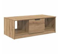 vidaXL Coffee Table Artisan Oak Engineered Wood 102 x 50 x 36 cm