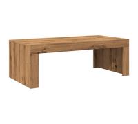 vidaXL Coffee Table Artisan Oak 102x50x35 cm Engineered Wood - Brown, Brown