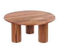 Beliani Coffee Table COLINA Acacia Wood Brown