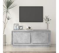 vidaXL Coffee Table Concrete Grey 102x50x44 cm Engineered Wood