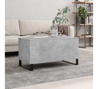 Coffee Table Concrete Grey 90x44.5x45 cm Engineered Wood