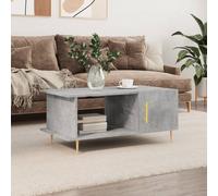 Coffee Table Concrete Grey 90x50x40 cm Engineered Wood Berkfield Home Grey One Size
