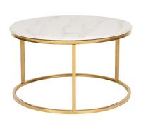 Coffee Table CORAL Marble/ Gold