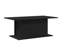 vidaXL Coffee Table Black Oak 102 x 55.5 x 40 cm Engineered Wood, Black