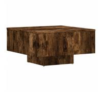 Vidaxl Coffee Table Smoked Oak 60X60X31.5 Cm Engineered Wood