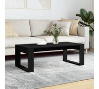 Coffee Table Living Room Engineered Wood Quality 102x50x36 cm Grey Sonoma