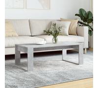 (concrete grey) vidaXL Coffee Table Side Table End Table Sofa Table White Engineered Wood