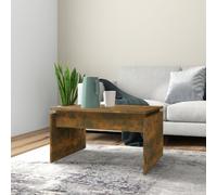vidaXL Coffee Table Smoked Oak 68x50x38 cm Engineered Wood