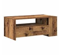 vidaXL Coffee Table Old Wood 102 x 55 x 43.5 cm Engineered Wood