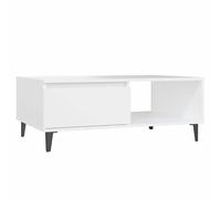 vidaXL Coffee Table White Chipboard Living room Furniture Couch Sofa Table