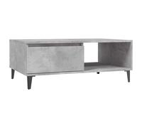 vidaXL Coffee Table Concrete Grey Engineered Wood Couch Table Indoor Furniture