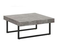 Coffee Table DELUZ Grey Concrete Effect