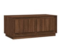 vidaXL Coffee Table Brown Oak 102x50x44 cm Engineered Wood