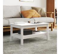 (Brown, 80 x 50 x 40 cm (L x W x H)) vidaXL Coffee Table Dining Table Centre Accent Tea End Table Solid Wood Pine