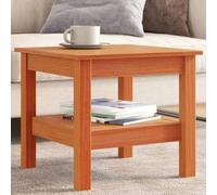 vidaXL Coffee Table Centre End Table Tea Side Table Wax Brown Solid Wood Pine