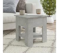 vidaXL Coffee Table Smoked Oak 102x55x42 cm Engineered Wood
