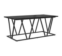 vidaXL Coffee Table Black Oak 100 x 50 x 40 cm, Black
