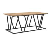 vidaXL Coffee Table Black Oak 100 x 50 x 40 cm, Black