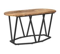 vidaXL Coffee Table Old Wood 80 x 40 x 40.5 cm | Made to hold heavier stuff nice and secure, The weathered look adds charm to any room,