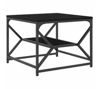 Coffee Table Engineered Wood and Steel Living Room Modern Rectangular vidaXL
