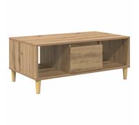 vidaXL Coffee Table Artisan Oak 90 x 50 x 26.5 cm Engineered Wood
