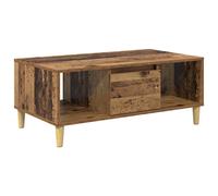 vidaXL Coffee Table Old Wood 90 x 50 x 26.5 cm Engineered Wood