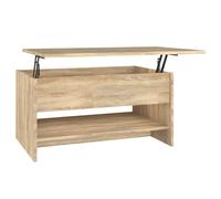 (concrete grey) vidaXL Coffee Table Engineered Wood Couch Centre Accent Table Multi Colours