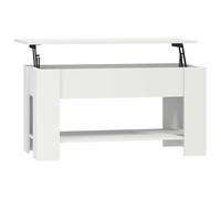Vidaxl Coffee Table Concrete Grey 101X49X52 Cm Engineered Wood