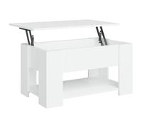 vidaXL Coffee Table Sonoma Oak 79x49x41 cm Engineered Wood