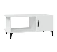 vidaXL Coffee Table White 90x50x40 cm Engineered Wood