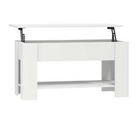 Vidaxl Coffee Table Concrete Grey 101X49X52 Cm Engineered Wood