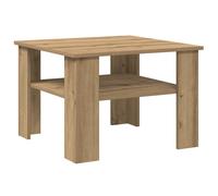 vidaXL Coffee Table Artisan Oak 60x60x42 cm Engineered Wood