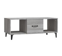 (Grey sonoma) vidaXL Coffee Table Engineered Wood Indoor Side Accent End Table Multi Colours