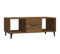 (Brown oak) vidaXL Coffee Table Engineered Wood Indoor Side Accent End Table Multi Colours