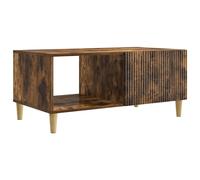 Coffee Table Engineered Wood Living Room Rectangular Vintage Modern Low vidaXL