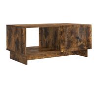 Coffee Table Engineered Wood Living Room Vintage Rectangular Wooden Low vidaXL