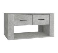 vidaXL Coffee Table Concrete Grey 80x50x40 cm Engineered Wood