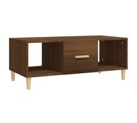 (Brown oak) vidaXL Coffee Table Engineered Wood Side Centre Accent Table Multi Colours