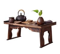 Coffee Table, Foldable Design, Retro Style, Multi-Purpose for Living Room and Bedroom, Compact and Functional, Ideal Low Table