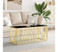 Coffee Table Hallway Tea End Table Sofa Side Table Stainless Steel vidaXL