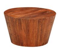 Coffee Table Grey Couch Table Living Room Table Solid Rough Mango Wood vidaXL