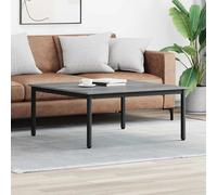 Coffee Table Grey Sonoma 100 x 100 x 45 cm Engineered Wood Metal Legs Minimalist