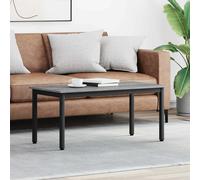 Coffee Table Grey Sonoma 100x50x45 cm Engineered Wood Modern Rectangular Minimal