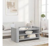 Coffee Table Grey Sonoma 100x50x50 cm Engineered Wood Berkfield Home Grey One Size
