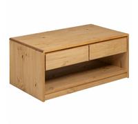 vidaXL Coffee Table Hallway Centre End Table Side Table Oak Solid Wood Pine
